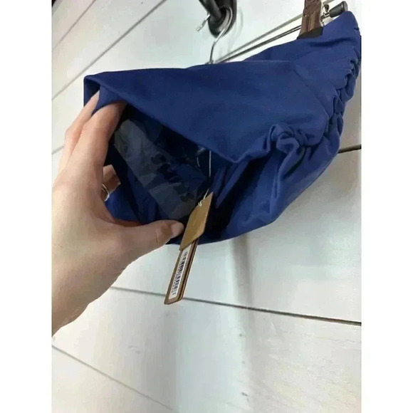 NWT • SKIMS SWIM • XXS • Sculpting Slim Fold Over Bikini Bottom • Midnight Blue - Picture 8 of 13